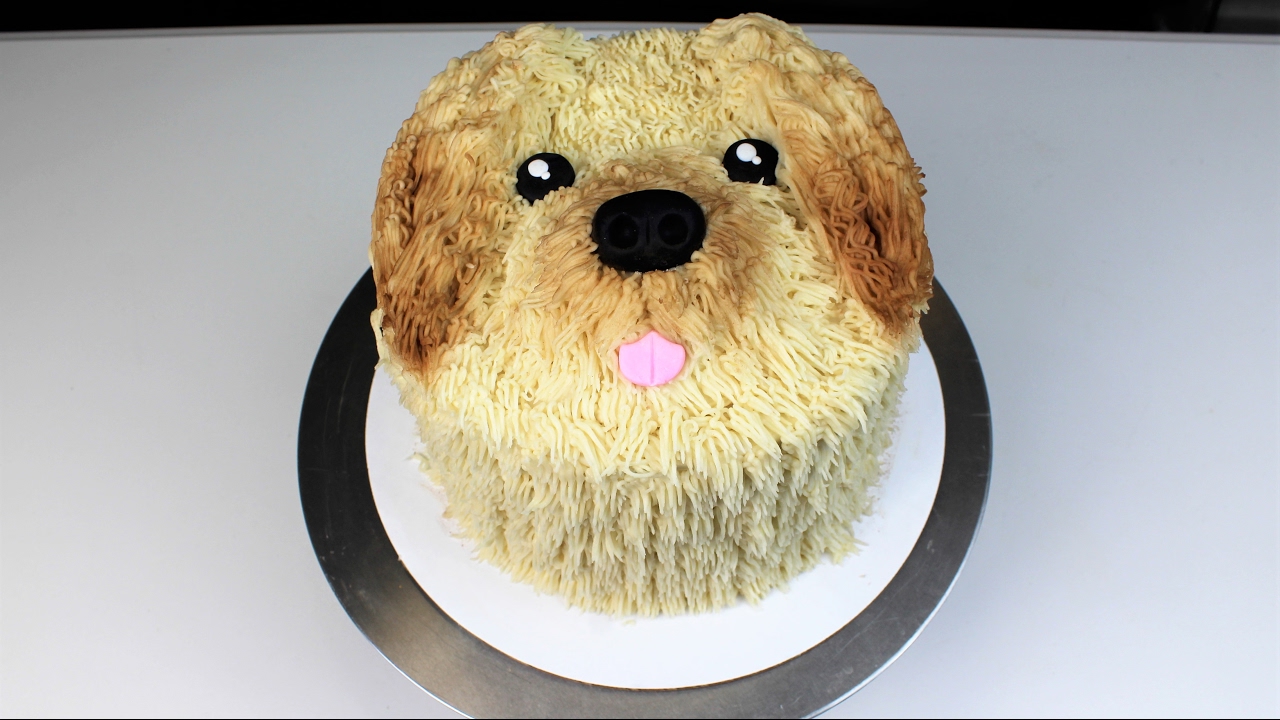 puppy cake