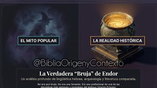 La verdadera bruja de Endor 