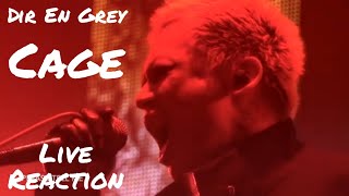 Dir En Grey Cage Live Reaction