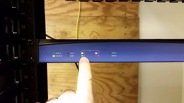 Adtran 900e Ports and Lights