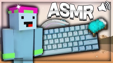 [240 FPS Smooth Render]  THOCKY! Keyboard + Mouse Sounds ASMR w/lofi  | Hypixel Bedwars