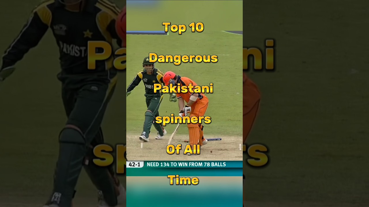 Top 10 dangerous Pakistani spinners of all time 