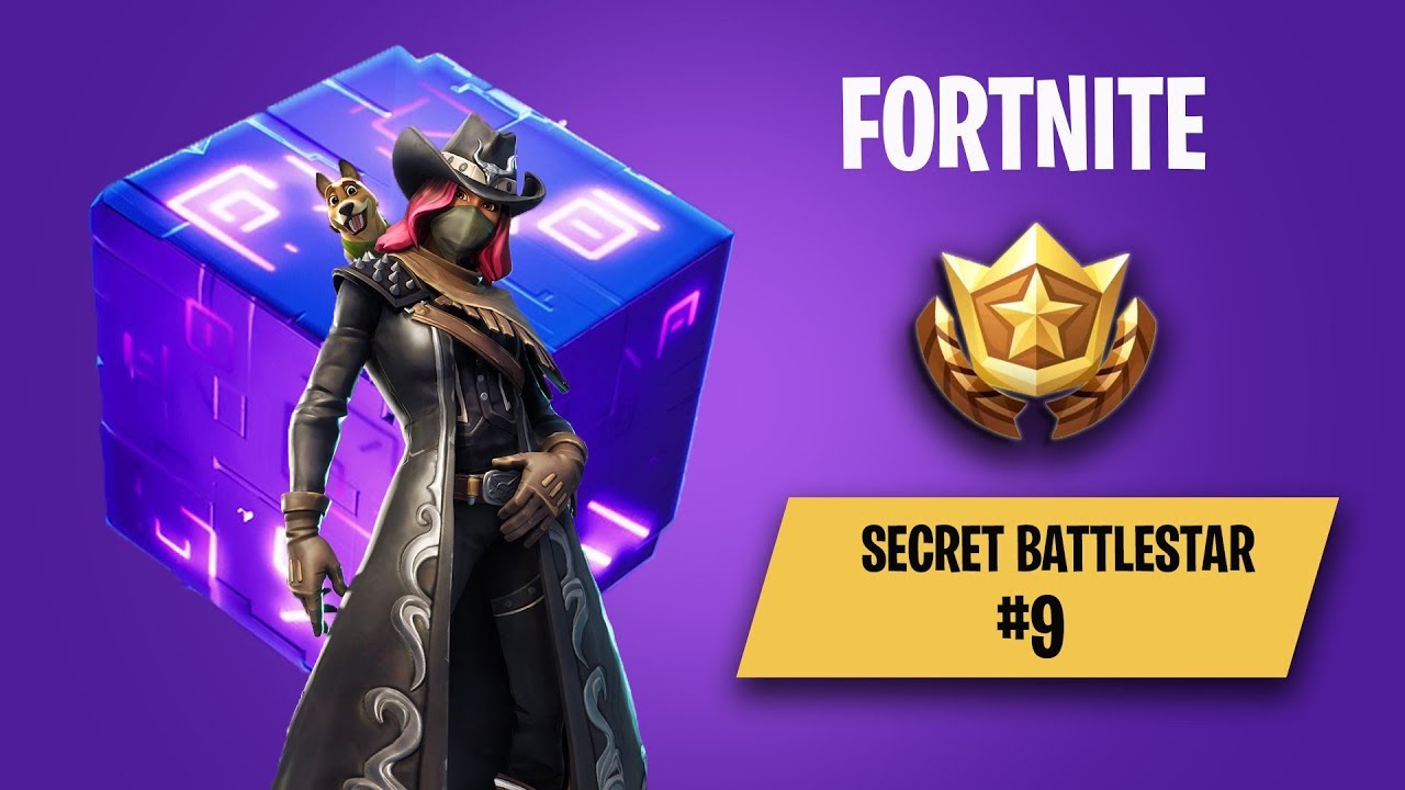 Fortnite Season 6 Week 9 - Secret BattleStar Location | Hunting Party Challenges