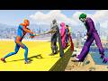 GTA 5: THAT WAS BRUTAL! SPIDER-MAN WITH A BASEBALL BAT vs SUPERHEROES! (Euphoria Physics) Ep.07