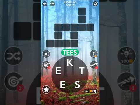 Wordscapes Level 61 | Answers - YouTube