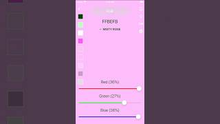 Color Mixing (iOS) - Usual use case