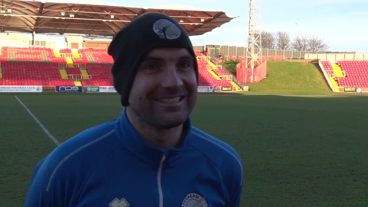 REACTION: Clark on comeback win v Barnet gateshead fc