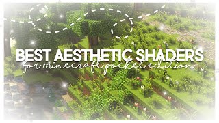 Best New Aesthetic, Simple Shaders For Minecraft PE 1.20! - [Render Dragon Engine] 🌷 screenshot 3