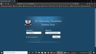 how to attempt Online Paper on Student Portal    Online Exam GcUF Student Portal 2021 screenshot 4