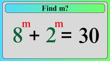 Nice Algebra Math Simplification | Find the Value of m