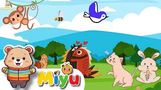 Die BESTEN Lernlieder für Kinder! 🎵 Körperteile, Zahlen &amp; Tiere | Miyu Kinderlieder