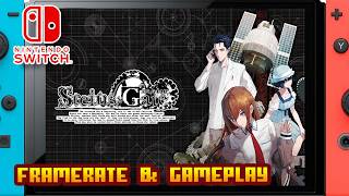 STEINS;GATE RE:BOOT - (Nintendo Switch 1) - Framerate & Gameplay - 4K