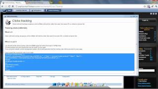 Click Tracking Code Integration - Affiliate Software screenshot 2