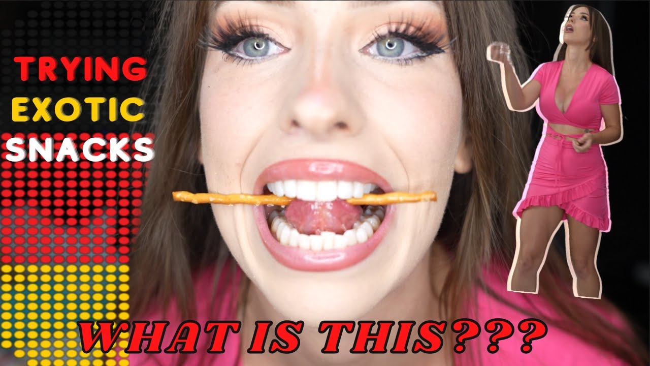 Trying Exotic Snacks From Around The World **mouth watering omg** | Devon Jenelle