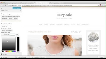 Set Up Footer Widgets Mary Kate Theme Angie Makes