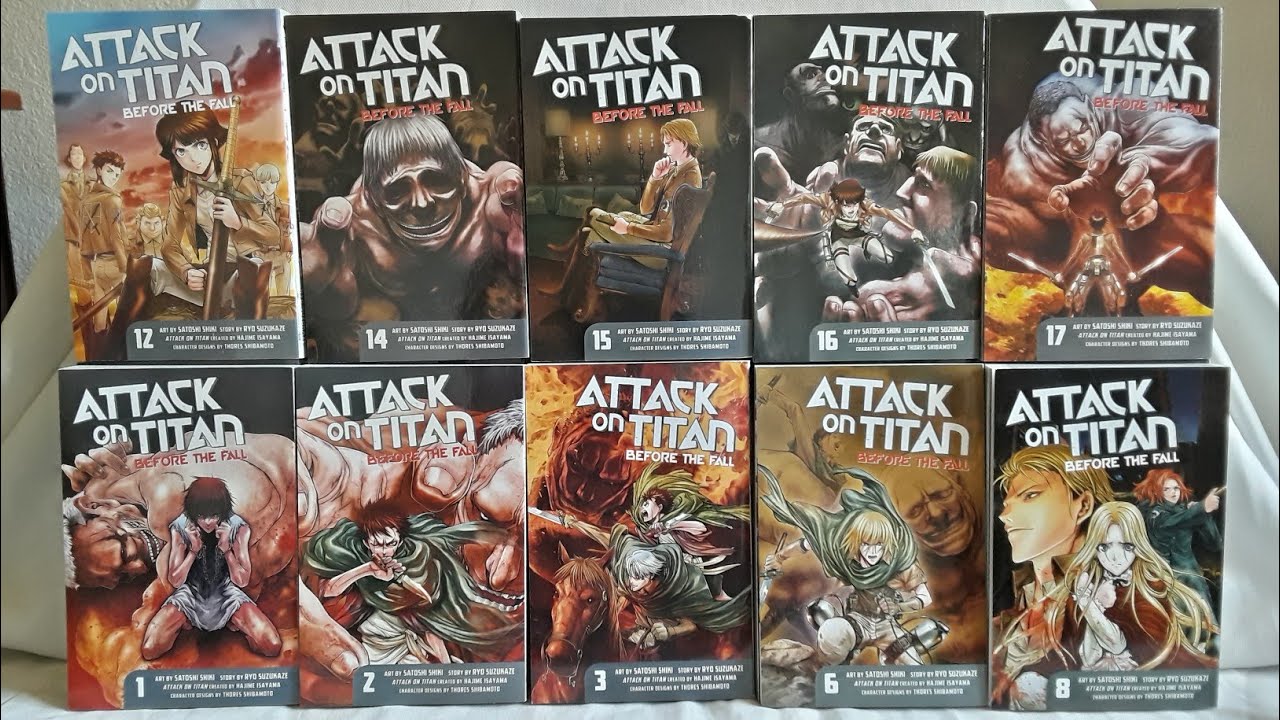 Unboxing Before the Fall Manga Series
