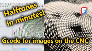 Turn Any Image into a Halftone CNC Toolpath in FreeCAD | Fast, Automatic Workflow