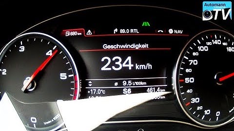 Autobahn Test - 2012 Audi A7 3.0 TDI S-Line (1080p FULL HD)