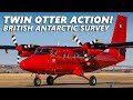 CLOSE UP TWIN OTTER ACTION! British Antarctic Survey at Calgary/Springbank Airport