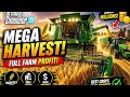FS 23 Harvesting King 🌾🔥 | Earn Millions Fast 💰 | Full Farming Guide