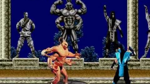 Mortal Kombat 1 [Genesis] - play as Goro (flawed)