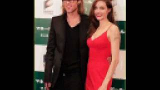 Angelina Jolie and Brad Pitt at the premiere of the film Moneyball, Japan 09.11.11
