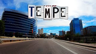 Tempe 4k | Driving Downtown | Arizona, USA