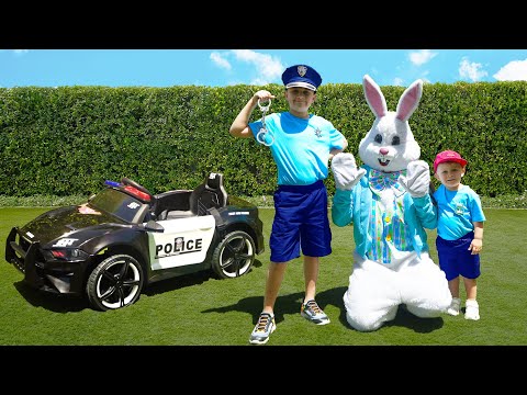 Police Chase Adventure With Easter Bunny