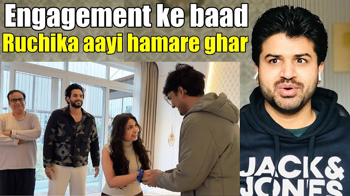 Pakistani Reacts to Engagement ke baad Ruchika aayi hamare ghar | Reaction Vlogger