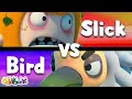 SLICK 🆚 BIRD | Tooth Madness + MORE | 1 HOUR | BEST Oddbods Full Episodes | Funny Cartoons for Kids