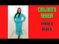 CONJUNTO SEREIA - BLUSA Video 2 #aracellycostaatelie #500subs #roupadefestacroche #hamdade #croche