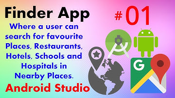 Android Studio Google Maps Tutorial 01 - Android Finder App - Google Maps in Android Studio