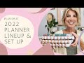 MY 2022 PLANNER LINEUP & SETUP | THE HAPPY PLANNER