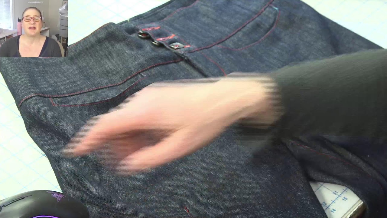 How to Hem Jeans Using the Original/Existing Hem - Looks Like They Haven't  Been Altered! 