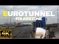 THE EUROTUNNEL AS YOU'VE NEVER SEEN IT! March 2021 - All you need to know! 【4K】