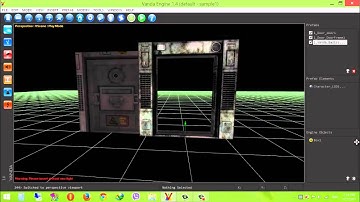 Animate a Sci-Fi Door Model In Vanda Engine