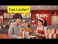 🍗 How to Order at KFC in English | Slow & Easy for Beginners