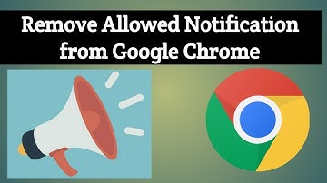 How to Remove Allowed Notification from Google Chrome