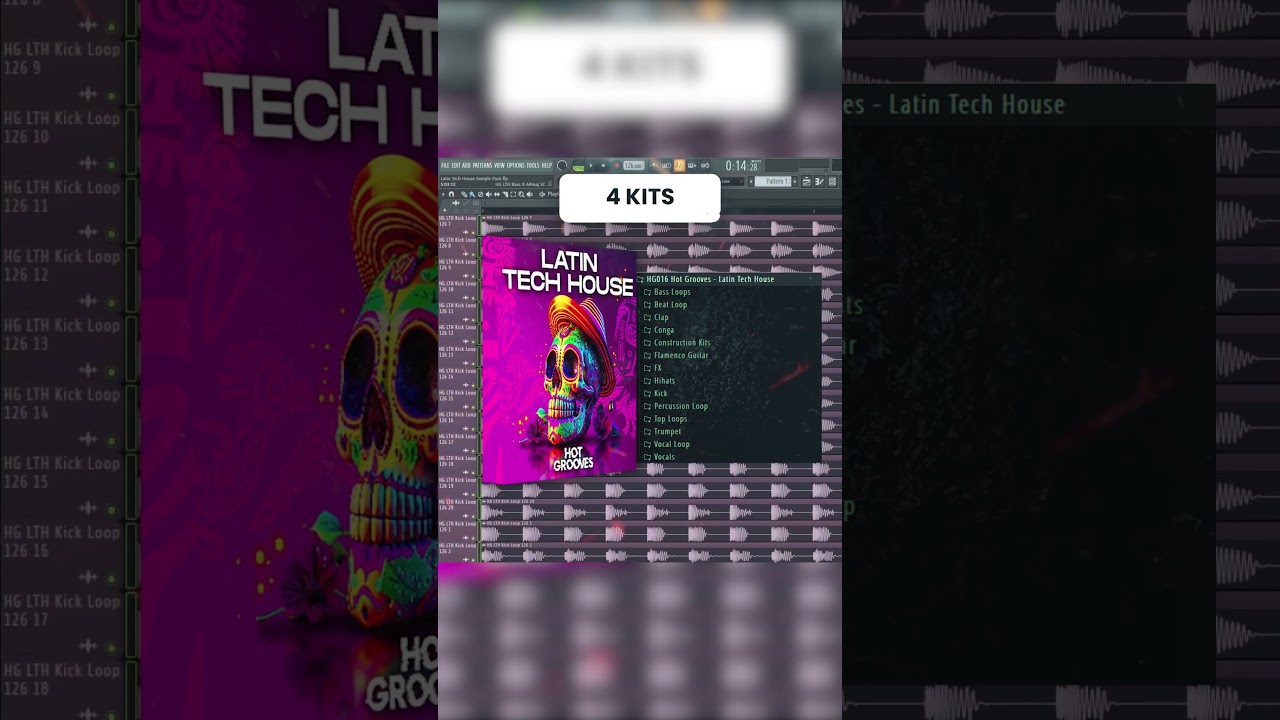 Latin Tech House Sampel PAck Out now  