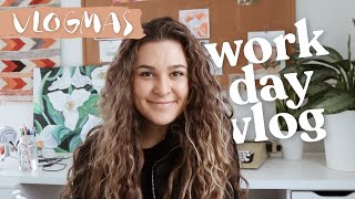 Work Day in My Life | VLOGMAS Day 4