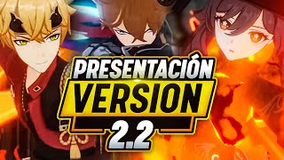 ¡LA VERSIÓN 2.2 de GENSHIN IMPACT nos TRAERÁ ESTO! - Reaccionando al Stream Oficial de la 2.2