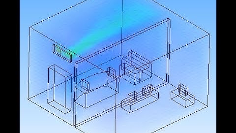 HVAC simulation of two room office building using CFD (Part-4)