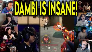 Valorant Streamers React To Ns Dambi Insane 1V3 Clutch Against Gentle Mates In Masters Santiago