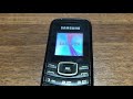 Samsung E1080 блокировка телефона