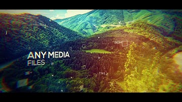 Digital Glitch Slideshow - After Effects Template