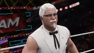 KFC's Colonel Sanders arrives in WWE 2K18 screenshot 3