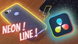 How To Make Animated Neon Line In DaVinci Resolve 18 Fusion screenshot 2