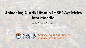 Uploading Curriki Studio (H5P) Activities into Moodle