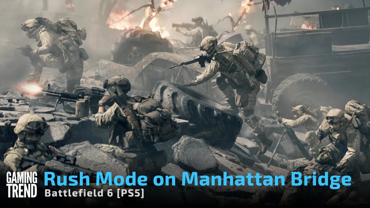 Battlefield 6 - Rush Mode on Manhattan Bridge [PS5]