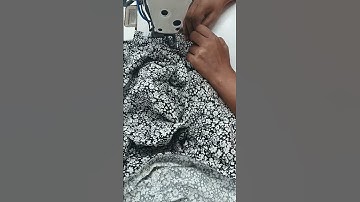 Easy way to complete the task. Ladies tops item placket Top-stitch. MOTO-TEX